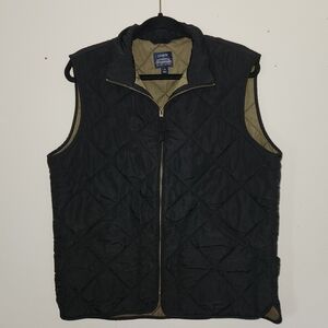 Mens Black J Crew Vest | Medium
